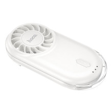 Portable mini fan Hoco HX611 milky white Portable mini fan Hoco HX611 milky white