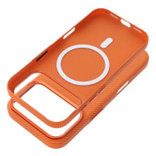 Case for iPhone 17 Pro Max / 18 Pro Max (low camera edge) K-Look compatible with MagSafe orange Case for iPhone 17 Pro Max / 18 Pro Max (low camera edge) K-Look compatible with MagSafe orange