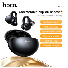 Wireless earphones Hoco TWS EA8 metal black