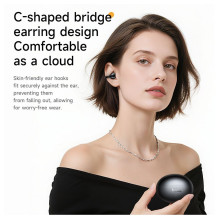 Wireless earphones Hoco TWS EA8 metal black