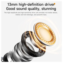 Wireless earphones Hoco TWS EA8 metal black