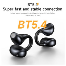Wireless earphones Hoco TWS EA8 metal black