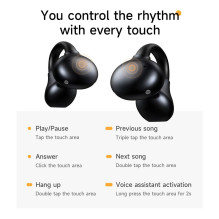 Wireless earphones Hoco TWS EA8 metal black