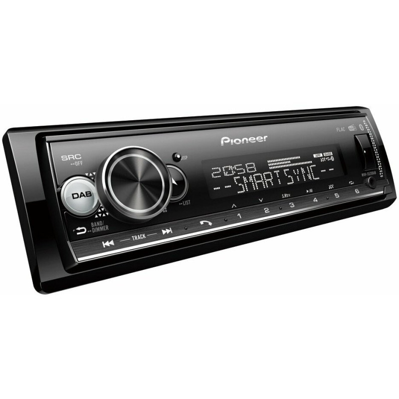 Pioneer MVH-S520DABAN AUX / USB / BT / iPod+Ant. Kurzschacht