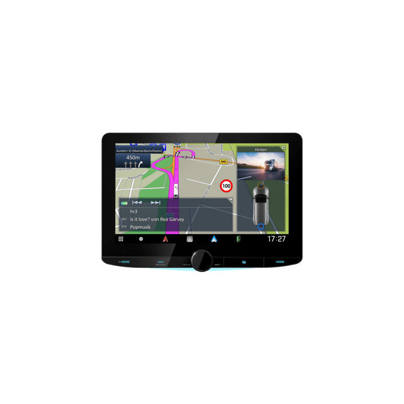 Kenwood DNR992RVS USB / BT / Navi / Kemperis / LKW 10,1''HD Ekranas
