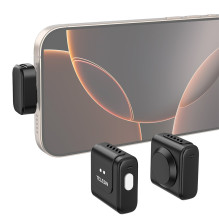 Belaidis Mikrofonų Rinkinys - 7Ryms Rimo S1 USB-C, Dviejų Siųstuvų Belaidis Mikrofonų Rinkinys - 7Ryms Rimo S1 USB-C, Dviejų Siųstuvų
