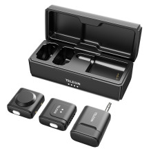 Belaidis Mikrofonų Rinkinys - 7Ryms Rimo S1 USB-C, Dviejų Siųstuvų Belaidis Mikrofonų Rinkinys - 7Ryms Rimo S1 USB-C, Dviejų Siųstuvų
