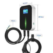Charging station BS20-BC-11kW with app, type 2 cable 5m long