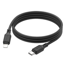 USB C - Lightning kabelis Hoco PD 20W 1 m X90 juodas