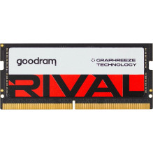 Goodram SODIMM DDR5 2x32GB 5600MHz CL40 DR RIVAL memory module 64 GB 5600 MT / s 262-pin SO-DIMM Goodram SODIMM DDR5 2x32GB 5600MHz CL40 DR RIVAL memory module 64 GB 5600 MT / s 262-pin SO-DIMM
