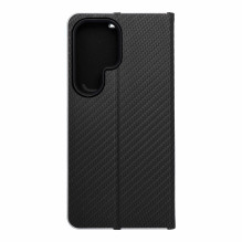 Flip case for Samsung S25 ULTRA Luna Book Carbon black