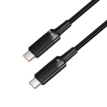 Cable USB C to USB C Hoco PD 5A 100W 1,2 m U153 Extreme black Cable USB C to USB C Hoco PD 5A 100W 1,2 m U153 Extreme black