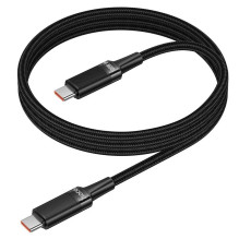 Cable USB C to USB C Hoco PD 5A 100W 1,2 m U153 Extreme black Cable USB C to USB C Hoco PD 5A 100W 1,2 m U153 Extreme black
