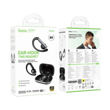 Wireless earphones Hoco TWS EW206 black Wireless earphones Hoco TWS EW206 black