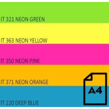 Coloured paper Double A Rainbow 4 Neon