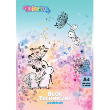 Coloured paper Colorino, 10 pcs