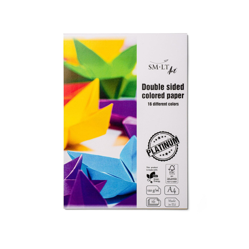 Coloured paper SMLT, A4, 120 g / m², various colours