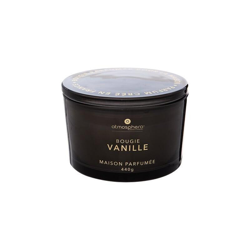 Candle, aromatic Atmosphera Glowy Vanilla, 30 h, 440 g