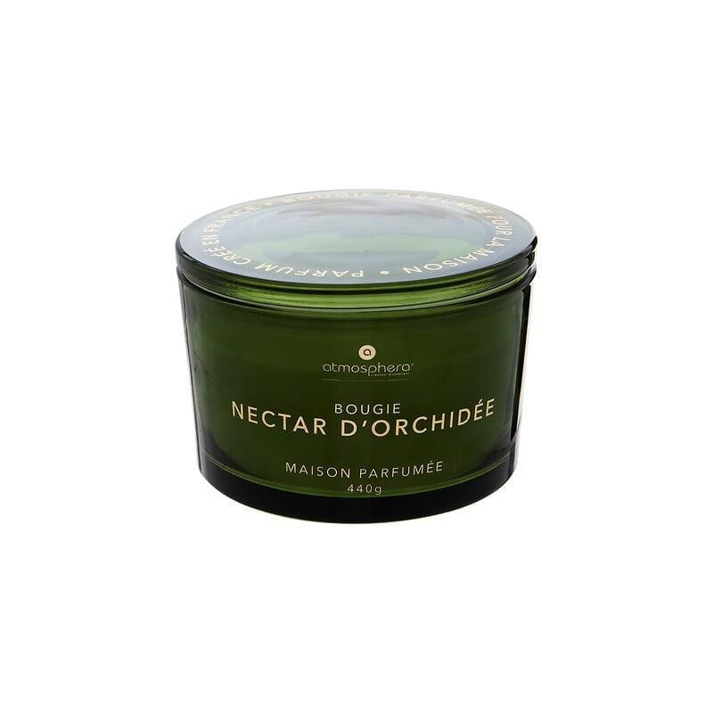 Candle, aromatic Atmosphera Glowy Orchid, 30 h, 440 g