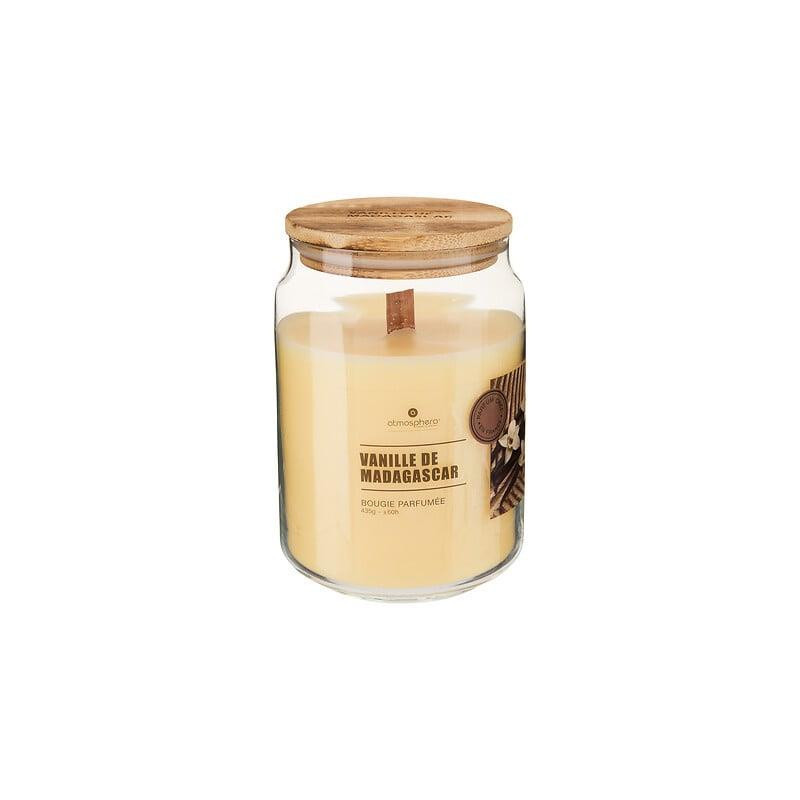 Candle, aromatic Atmosphera Vicky Vanilla, 60 h, 435 g