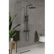 Shower set Ferro Ciriculus, grey col.