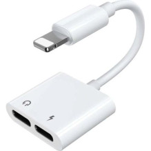 Joyroom Adapter Lightning to Lightning / Lightning, 0.12m, White (S-Y104) Joyroom Adapter Lightning to Lightning / Lightning, 0.12m, White (S-Y104)