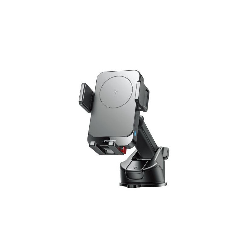 Joyroom Car Mount Magnetic Wireless Charger (Dashboard Version) 68 - 95 mm, 15W Max, with USB to Type-C cable (1m), Blac