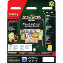 Pokémon Deluxe Battle Deck Zapdos Ex kortų kaladė