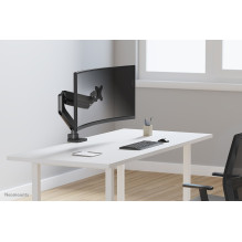 Neomounts desk monitor arm for curved ultra-wide screens Neomounts desk monitor arm for curved ultra-wide screens