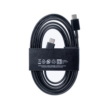 Samsung EP-DW767JBE Data cable 3A USB-C - USB-C 1.8m Black (OEM) Samsung EP-DW767JBE Data cable 3A USB-C - USB-C 1.8m Black (OEM)