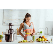 ELDOM PJ400 juice maker Centrifugal juicer 400 W Black, Silver