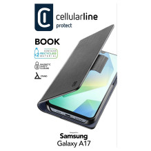 Cellularline Knygų dėklas fr Samsung A17 5G Juoda Cellularline Knygų dėklas fr Samsung A17 5G Juoda
