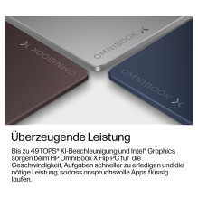 HP OmniBook X Flip 14-kb0175ng CU7 355 / 24GB / 512SSD / W11 Home Touch HP OmniBook X Flip 14-kb0175ng CU7 355 / 24GB / 512SSD / W11 Home Touch