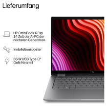 HP OmniBook X Flip 14-kb0151ng CU5 325 / 16GB / 512SSD / W11 Home Touch