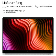 HP OmniBook X 14-ka0171ng CU7 356H / 16GB / 512SSD / W11 Pro HP OmniBook X 14-ka0171ng CU7 356H / 16GB / 512SSD / W11 Pro