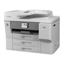 L BROTHER MFC-J6977DW Visas dvipusis A3 spalvotas rašalinis daugiafunkcis spausdintuvas 3x 250-sheet popieriaus dėklai t