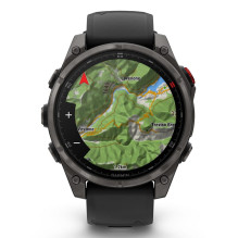 Garmin fēnix 8 Pro 3.56 cm (1.4") AMOLED 47 mm Digital 454 x 454 pixels Touchscreen Grey Wi-Fi GPS (satellite) Garmin fēnix 8 Pro 3.56 cm (1.4") AMOLED 47 mm Digital 454 x 454 pixels Touchscreen Grey Wi-Fi GPS (satellite)