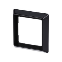BUSCH JAEGER BJ 2101-35 Vieno rėmo, atsparus visoms oro sąlygoms, 44 mm, vandeniui (IP 44), antracito spalvos