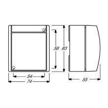 Busch-Jaeger 2601 / 6 W-54