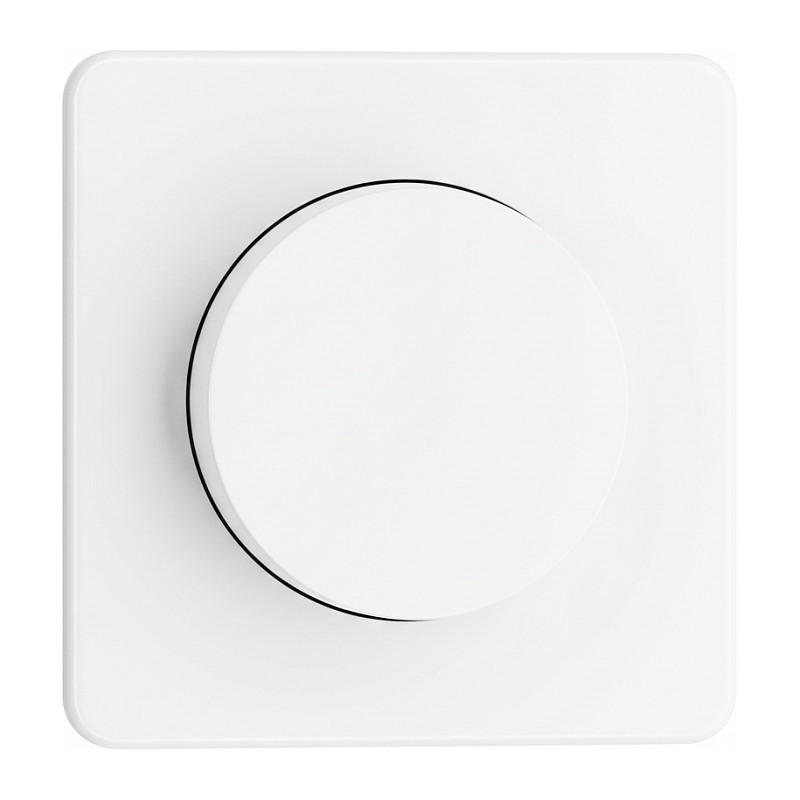 Jung CD1740WW cover with rotary knob
