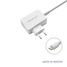 Power Adapter - Qoltec 51039 65W White Power Adapter - Qoltec 51039 65W White