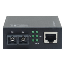 Media Converter RJ45- SC GE...