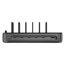 4smarts Ladestation Team 100W 5C / 1A inkl. 6 Kabel, schwarz 4smarts Ladestation Team 100W 5C / 1A inkl. 6 Kabel, schwarz