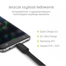 Green Cell USB-C USB 3.0 (ST-ST) 0,25m Ladekabel Schwarz Green Cell USB-C USB 3.0 (ST-ST) 0,25m Ladekabel Schwarz