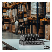 4smarts Ladestation Team 100W 5C / 1A inkl. 6 Kabel, schwarz 4smarts Ladestation Team 100W 5C / 1A inkl. 6 Kabel, schwarz