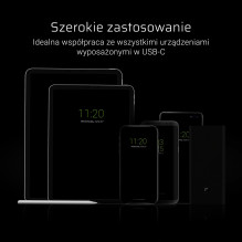 Green Cell USB-C USB 3.0 (ST-ST) 0,25m Ladekabel Schwarz Green Cell USB-C USB 3.0 (ST-ST) 0,25m Ladekabel Schwarz