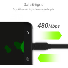 Green Cell USB-C USB 3.0 (ST-ST) 0,25m Ladekabel Schwarz Green Cell USB-C USB 3.0 (ST-ST) 0,25m Ladekabel Schwarz