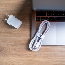 USB-C Lightning (ST-ST) 1m Green Cell White USB-C Lightning (ST-ST) 1m Green Cell White