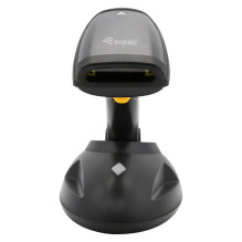 Equip 1D-Barcodescanner Laser Wireless / 433MHz+Halter schwarz