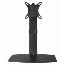 Monitoriaus Laikiklis - GEMBIRD MS-D1ST-02 Aukščio Reguliuojamas 17"-32" 8kg Talpa Juodas
